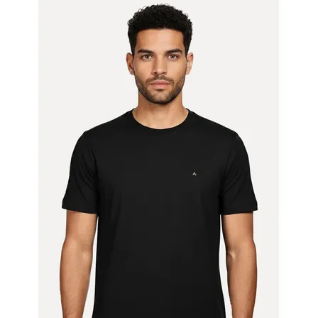 Camiseta Aramis Crewneck Basic Lisa Preta