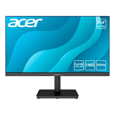 Monitor 21.4 Acer 100hz Led Mk221q Bi Preto