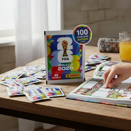 Copa Do Mundo Panini Kit 700 Figurinhas 2026 100 Envelopes Copa Do Mundo 2026 100
