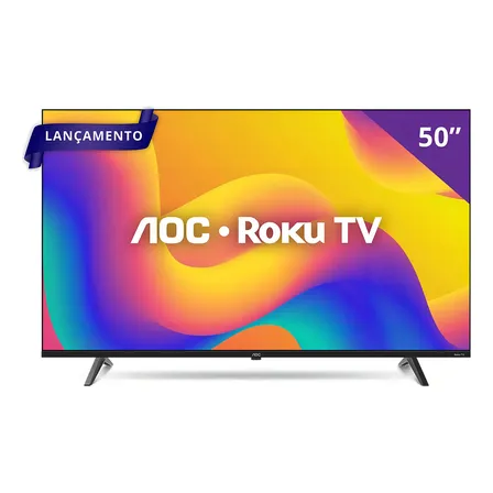 Smart Tv Roku Tv 50 7045 4k Uhd Aoc Bivolt