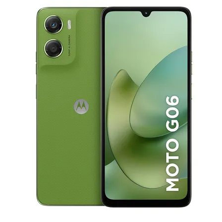 Smartphone Motorola Moto G06 - 128gb 12gb (4gb Ram + 8gb Ram Boost) E Camera 50mp Com Ai Bateria De 5.2 Ah Tela 6.9
