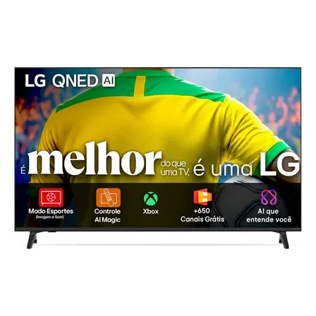 Smart Tv 4k 50  LG Qned73 Portal De Games Processador Ai 7