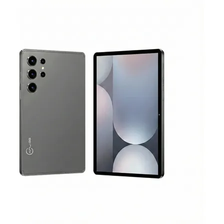Tablet 10.1 4g 5g 6gb 128gb Android 13 Teclado Caneta Capa Cinza