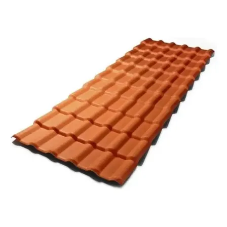 Telha Pvc Plan Precon 2.42x0.88m Terracota