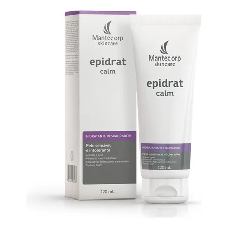 Hidratante Facial Epidrat Calm 120ml Mantecorp Skincare Todo Tipo De Pele Dia/noite