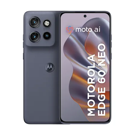 Smartphone Motorola Edge 60 Neo 5g - 512gb 24gb (12gb Ram + 12gb Ram Boost) 50mp Sony Camera Moto Ai E Tela 1.5k Super Hd - Cinza