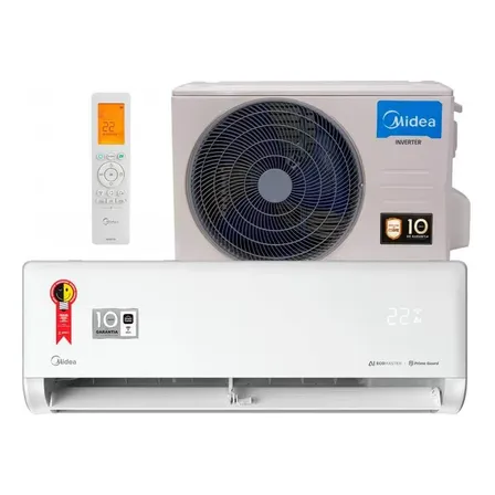 Ar Cond Split Inverter Midea Ia Ecomaster 12k Btus Frio 220v Branco 220v