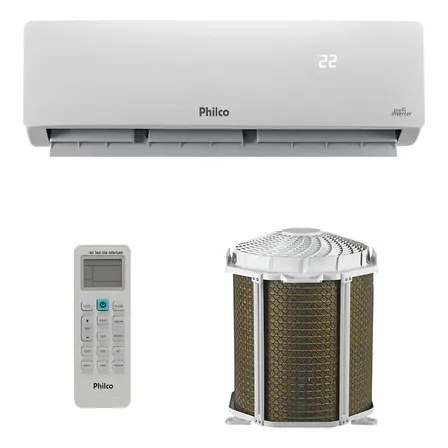 Ar Condicionado Split Hi Wall Inverter Philco 12000 BTU/h Frio 220 Volts